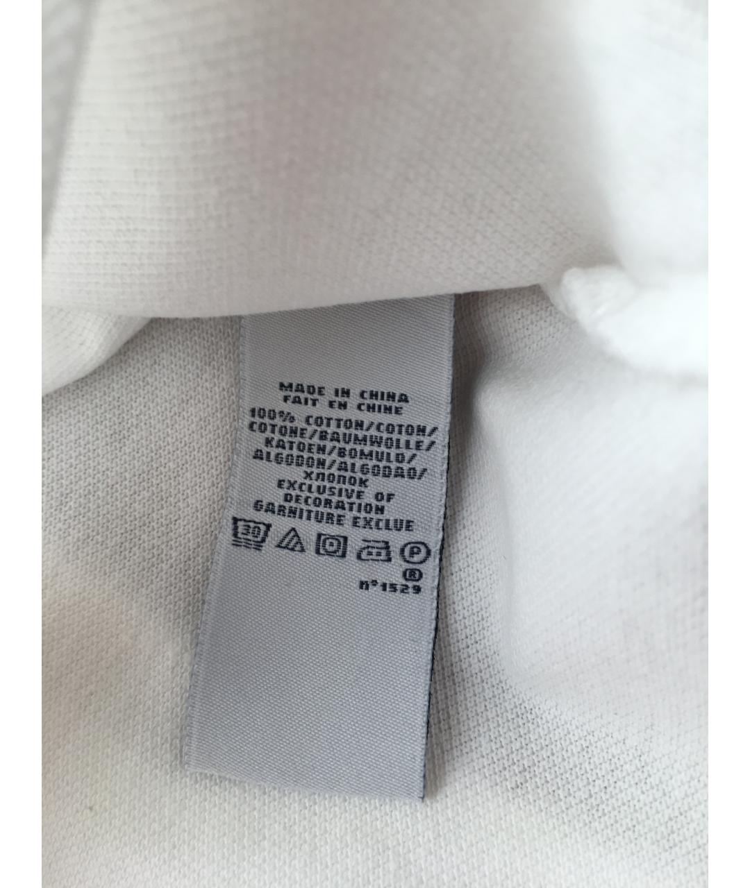 RALPH LAUREN Белая хлопковая майка, фото 6