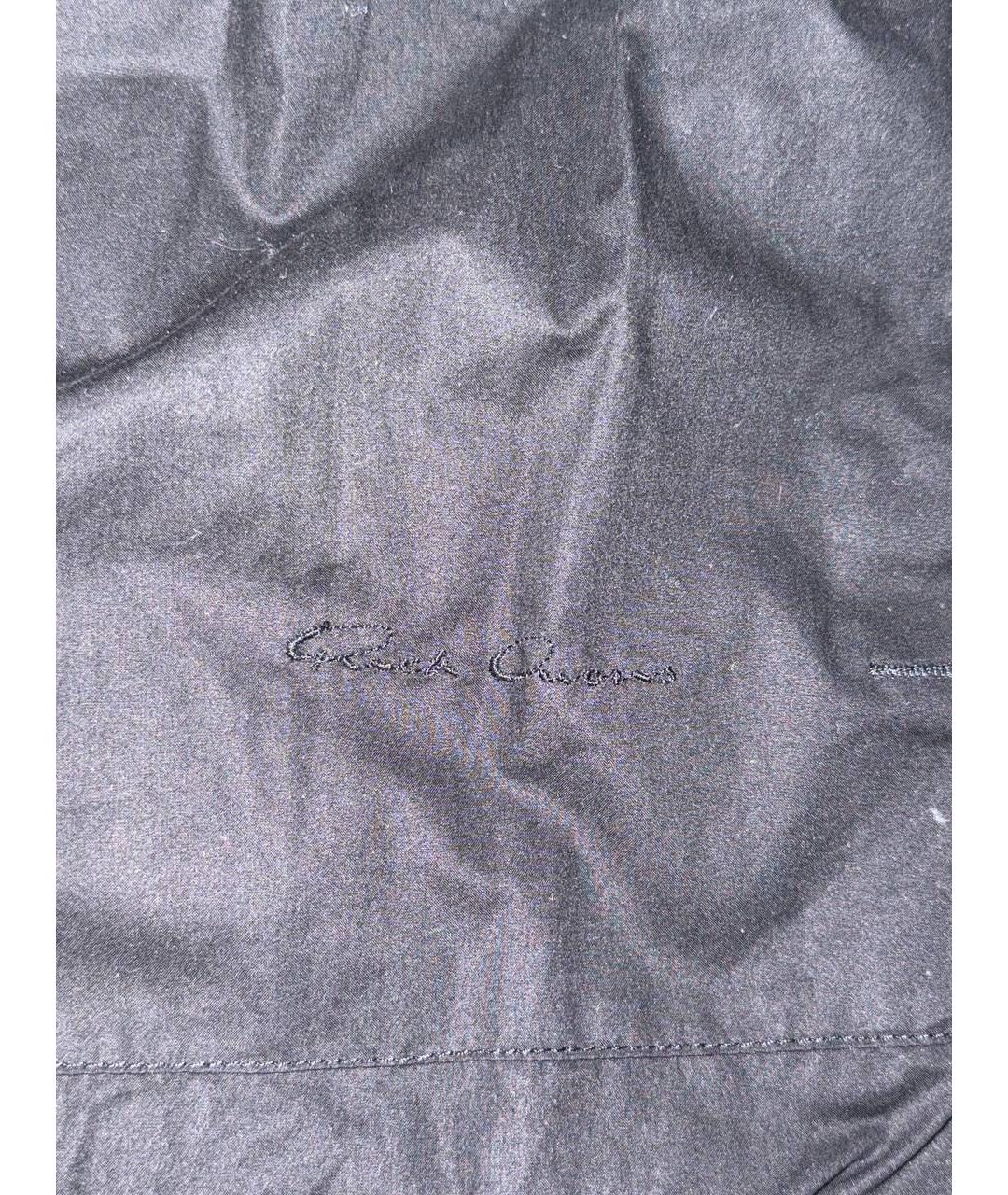 RICK OWENS Черная кожаная куртка, фото 6