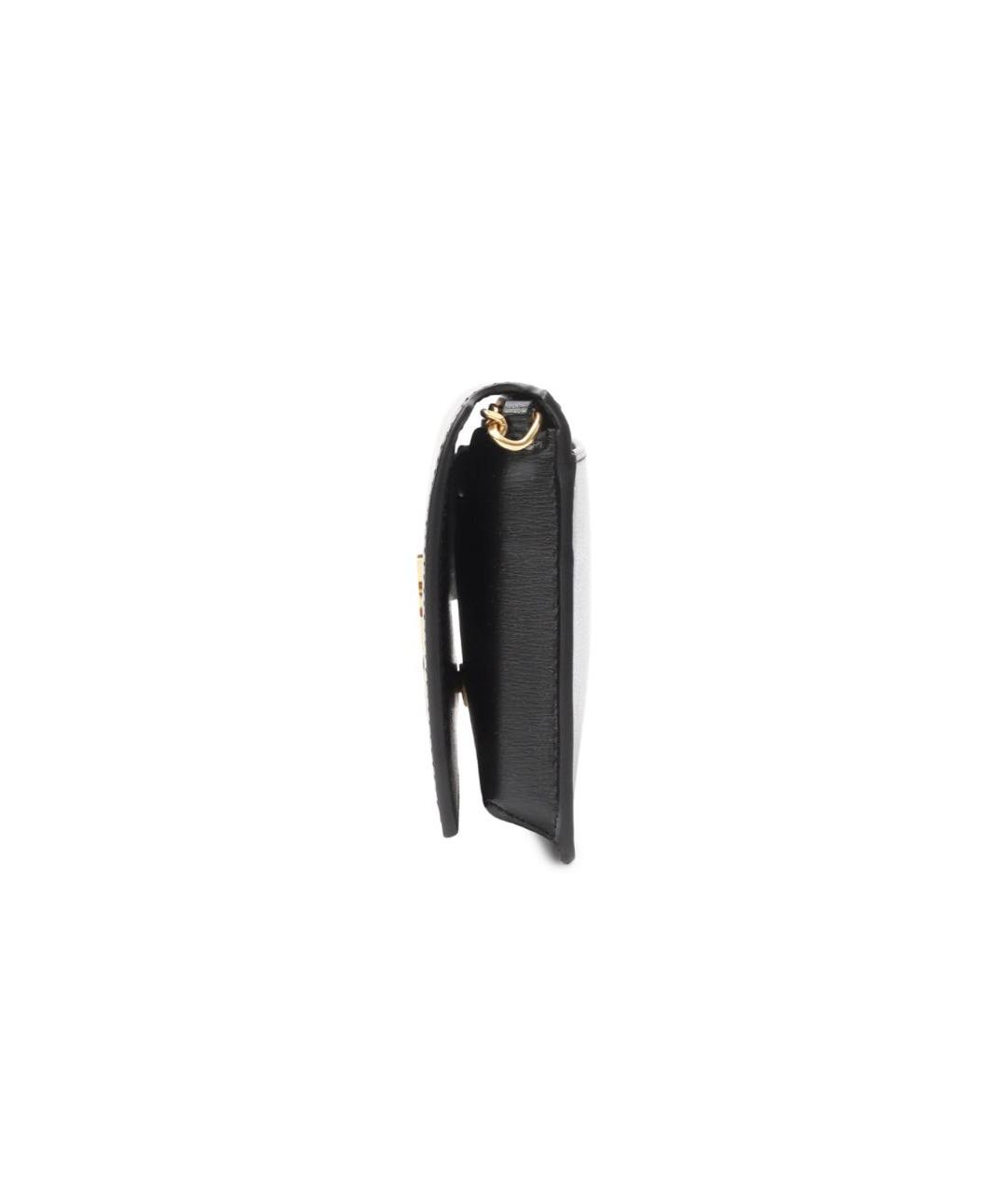 SAINT LAURENT Черная кожаная сумка через плечо, фото 4