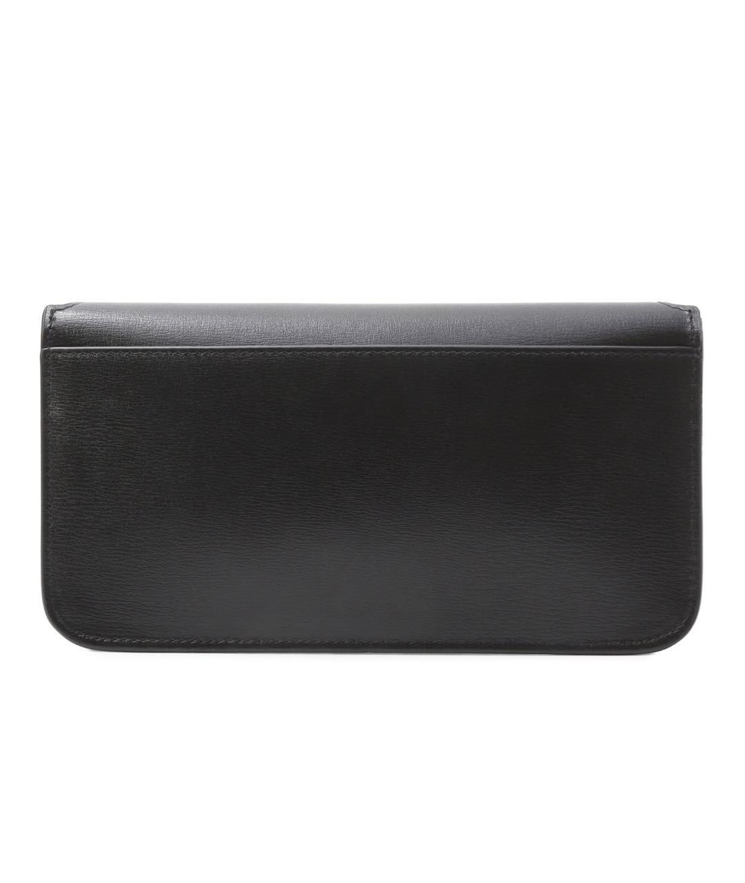 SAINT LAURENT Черная кожаная сумка через плечо, фото 6