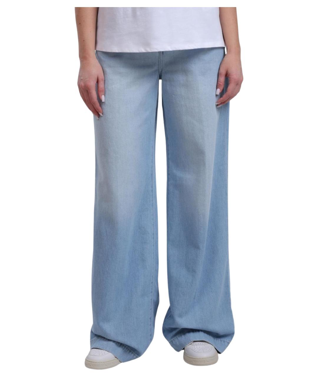 LIU JO Голубые прямые джинсы, фото 1