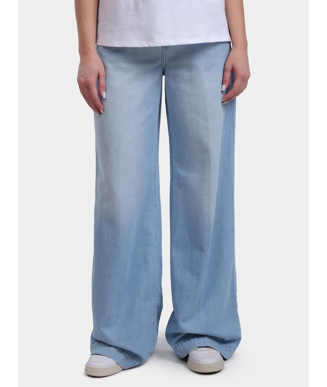LIU JO Голубые прямые джинсы, фото 6