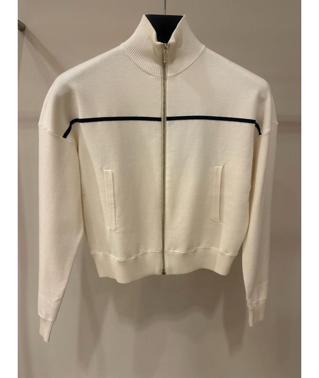 MAX MARA STUDIO Бежевый вискозный кардиган, фото 5