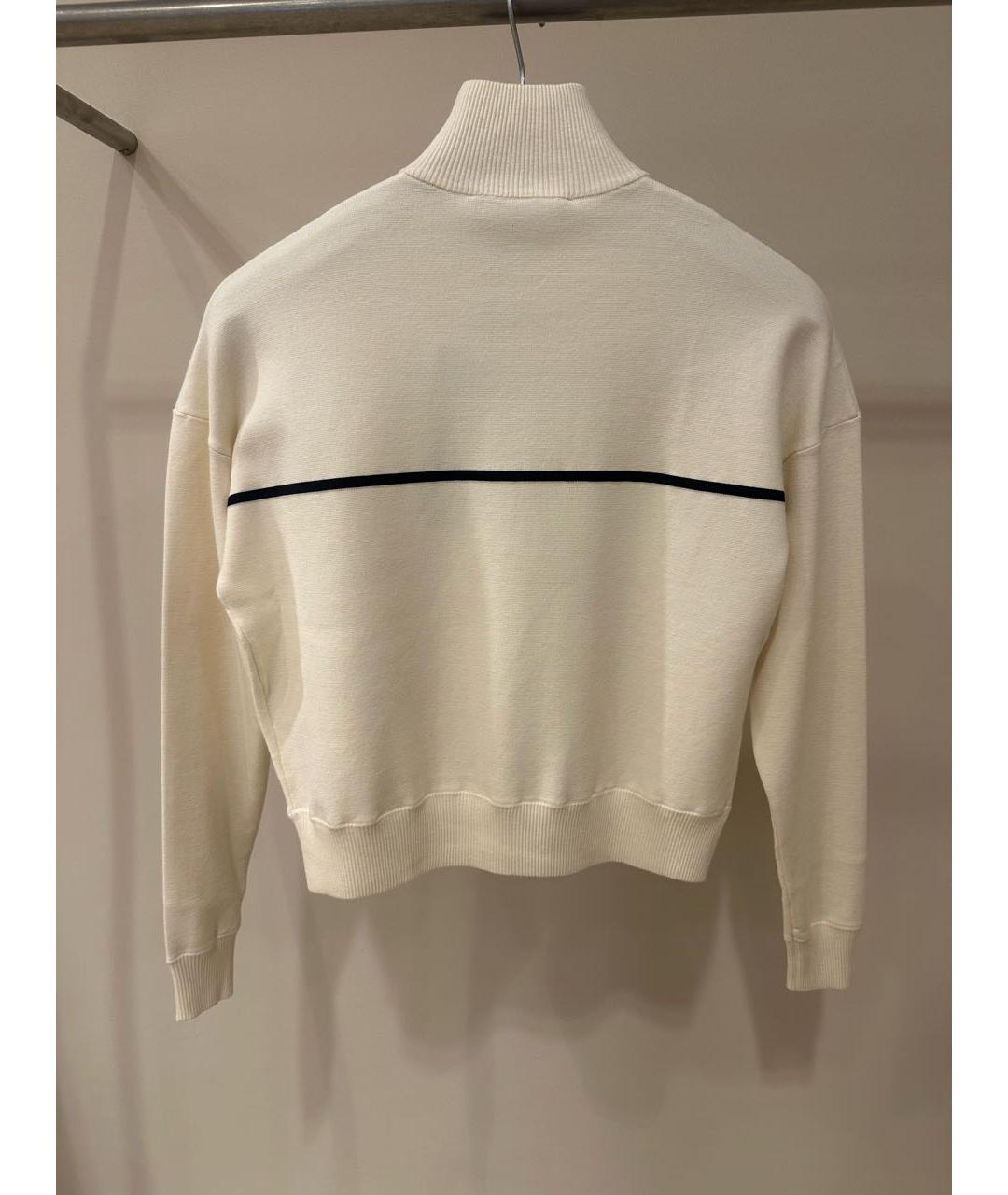 MAX MARA STUDIO Бежевый вискозный кардиган, фото 2