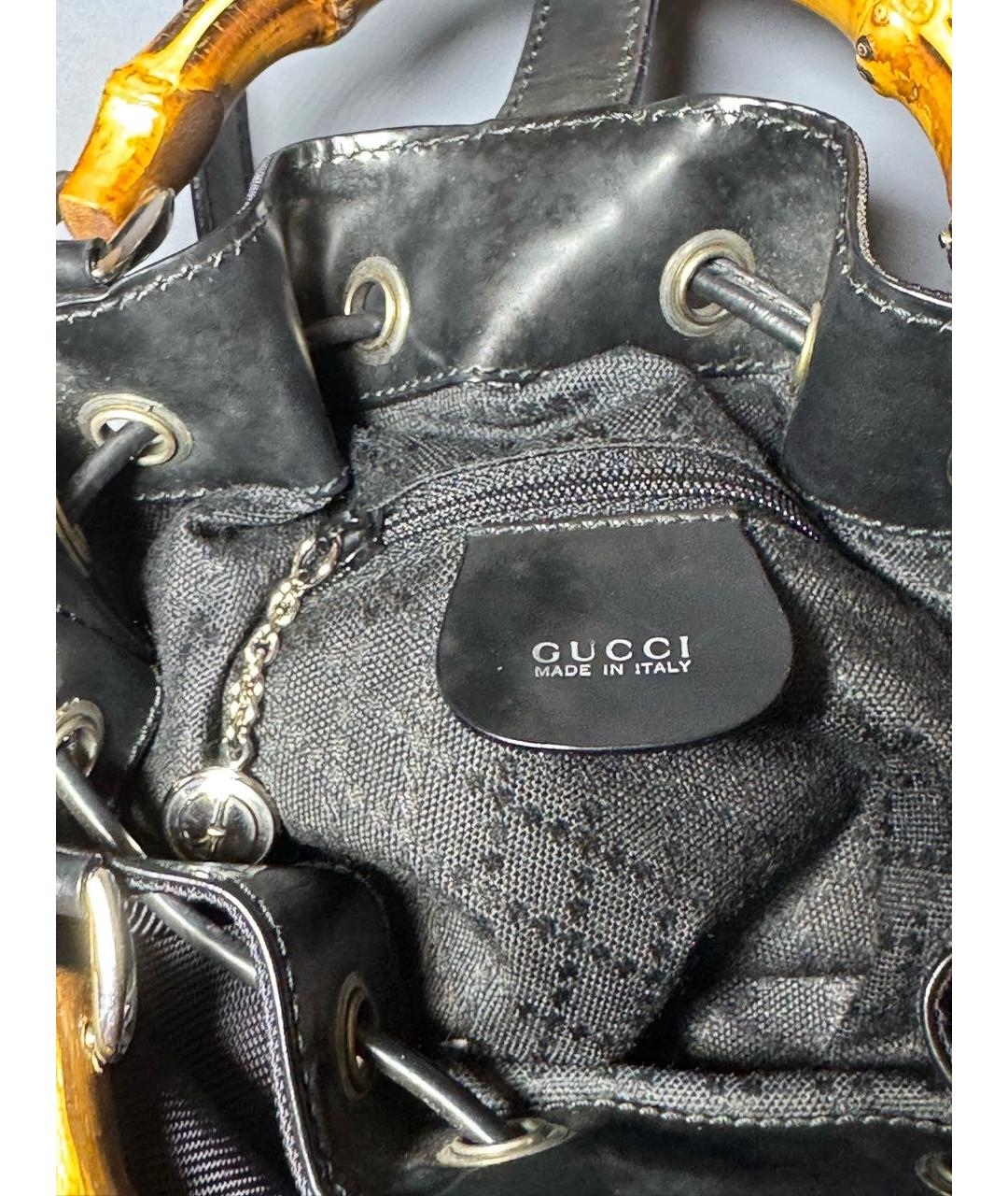 GUCCI Черная сумка с короткими ручками, фото 4