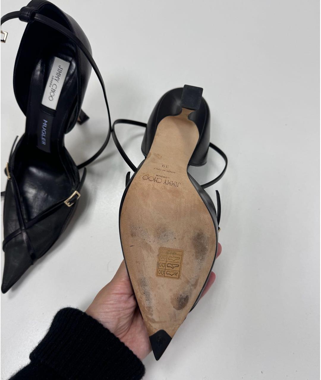 JIMMY CHOO Черные туфли, фото 2