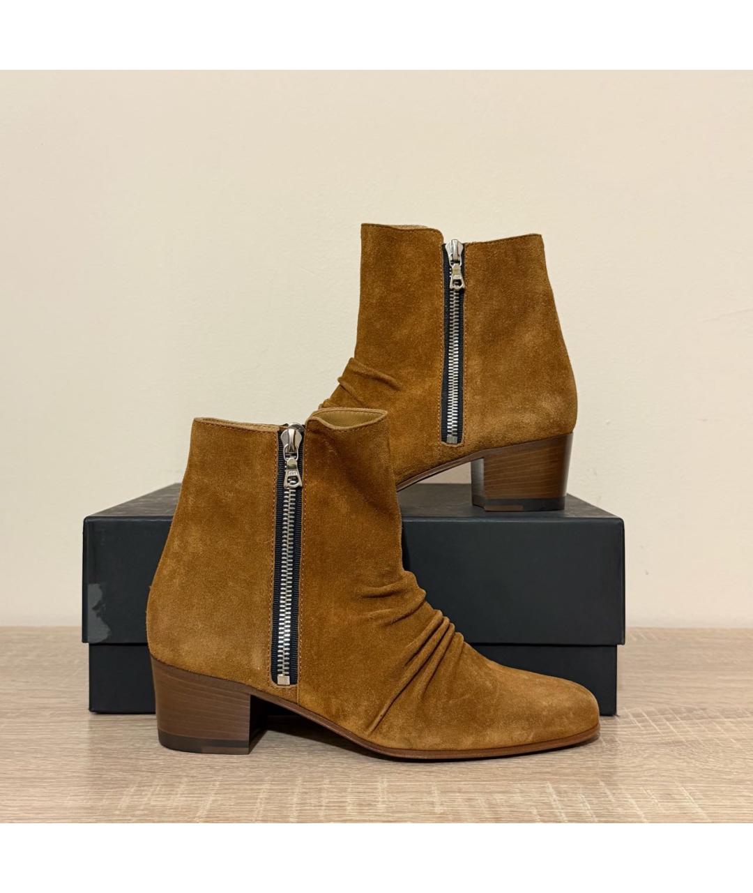 AMIRI Замшевые ботильоны, фото 9