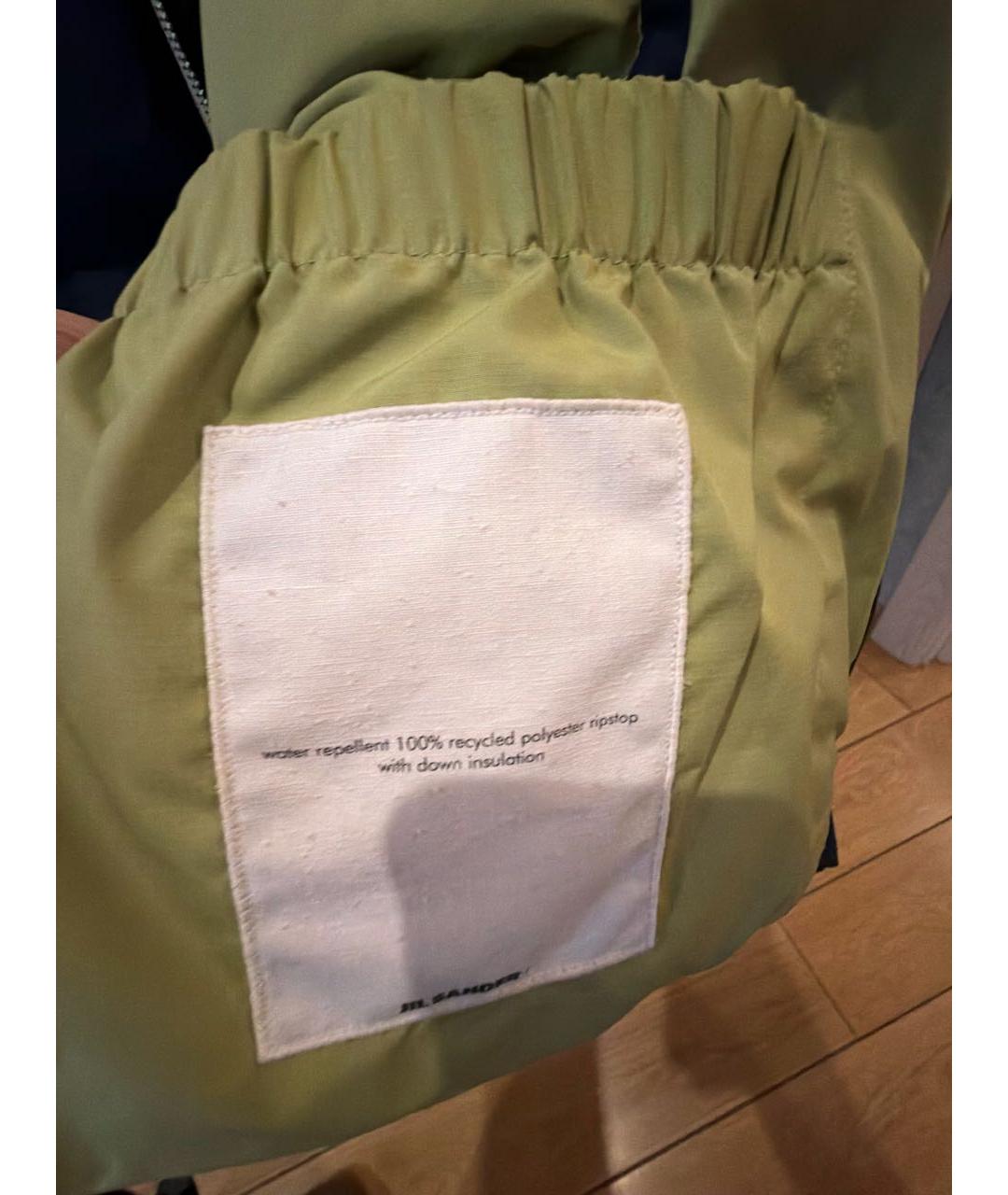 JIL SANDER Темно-синий синтетический жилет, фото 7