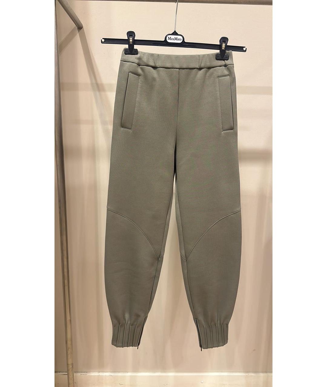 MAX MARA Зеленый хлопковый спортивные костюмы, фото 2