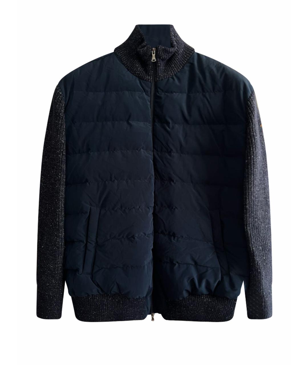 PAUL & SHARK Темно-синяя полиэстеровая куртка, фото 1