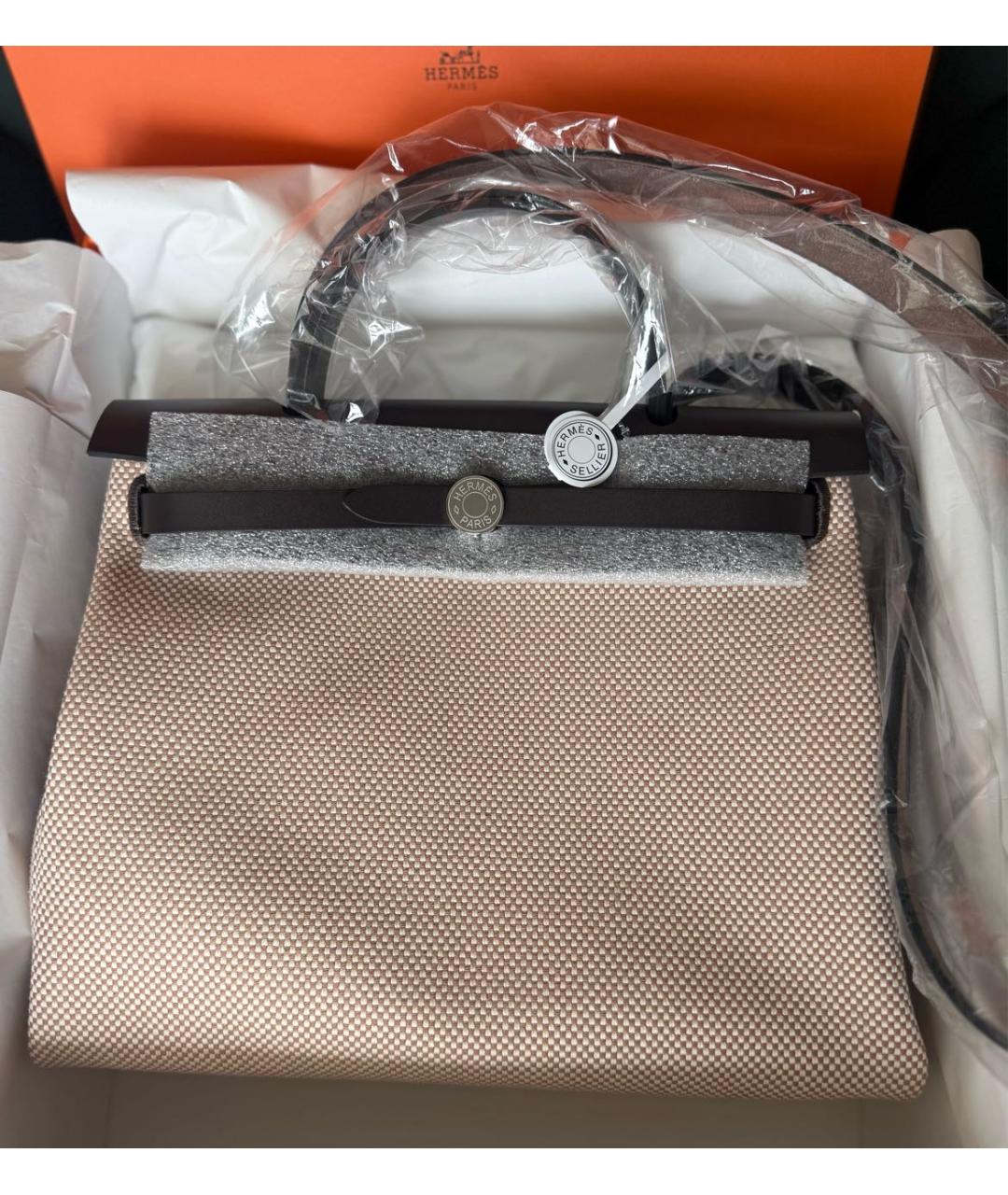 HERMES Коричневая сумка через плечо, фото 2