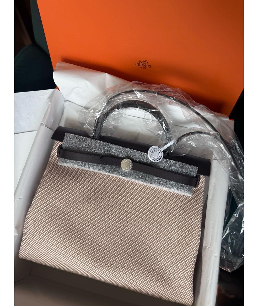 HERMES Коричневая сумка через плечо, фото 6
