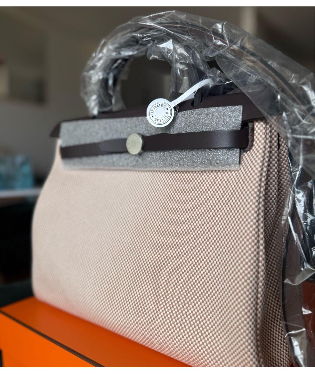 HERMES Коричневая сумка через плечо, фото 8