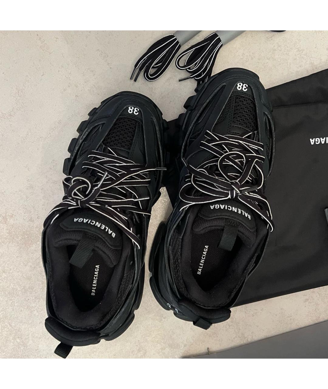 BALENCIAGA Черные кроссовки, фото 2