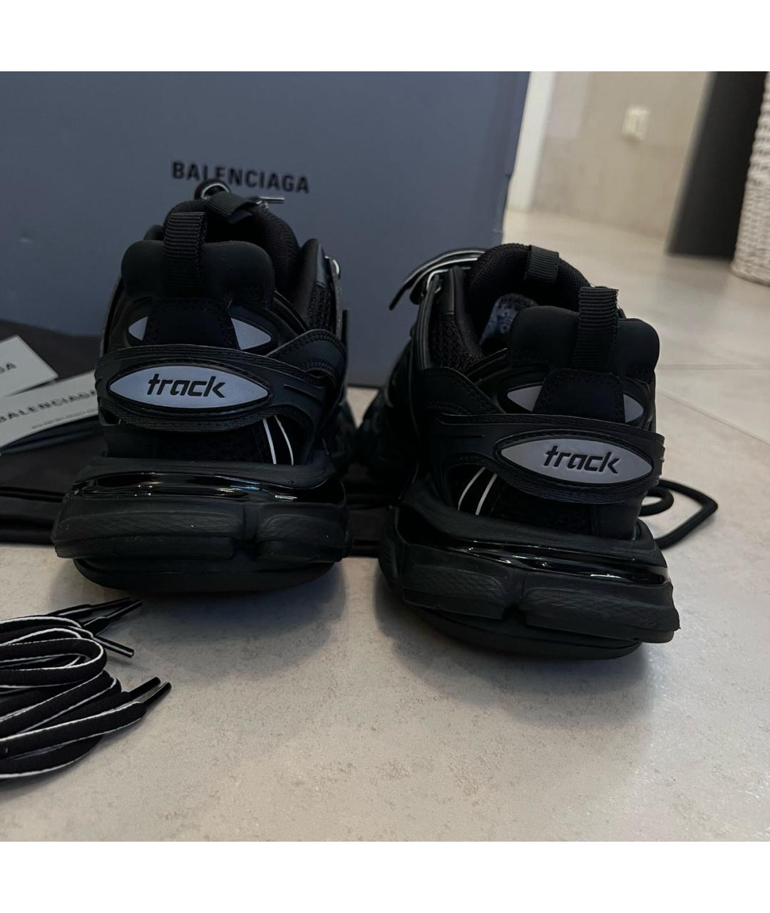 BALENCIAGA Черные кроссовки, фото 3