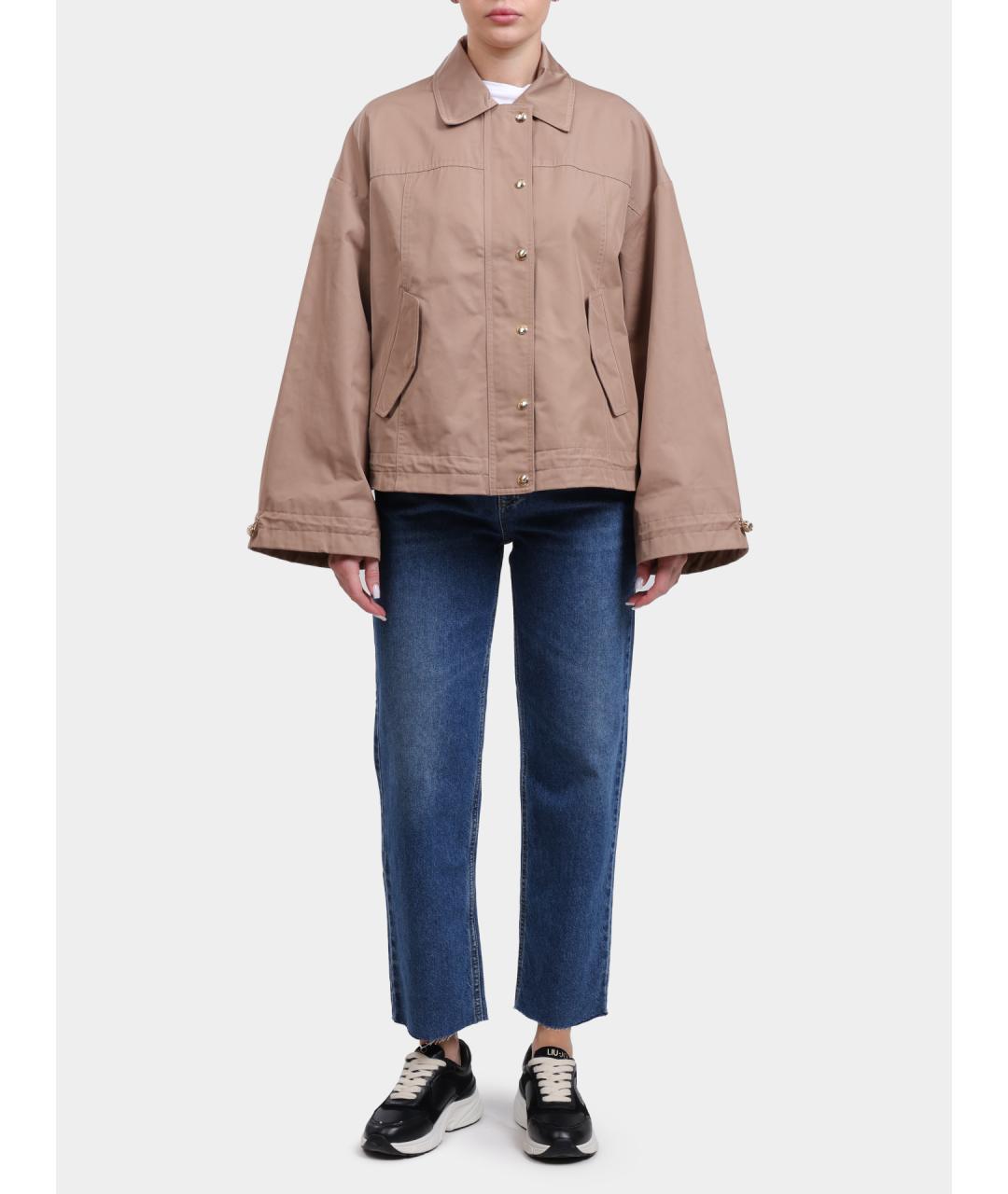 LIU JO Бежевая куртка, фото 2