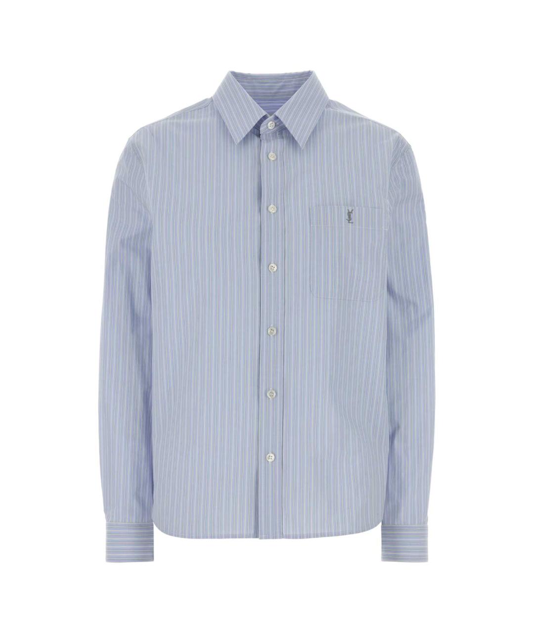 SAINT LAURENT Мульти хлопковая рубашка, фото 1