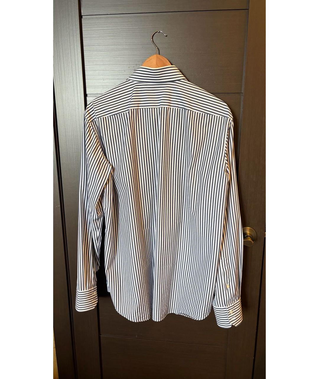 HUGO BOSS Мульти хлопковая кэжуал рубашка, фото 2