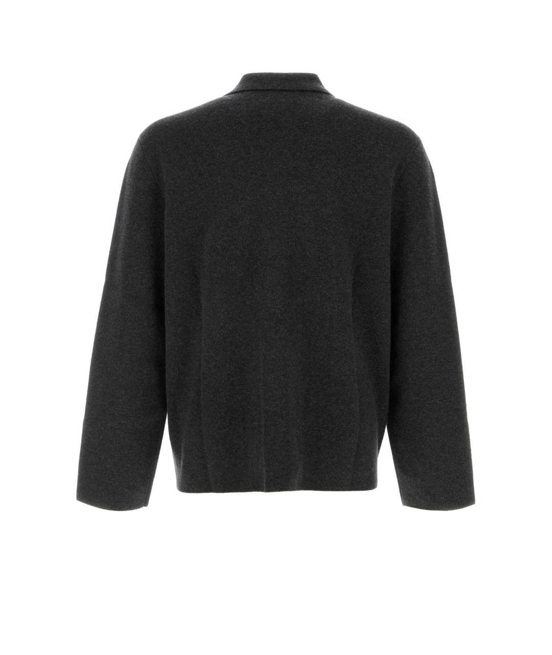 LE KASHA Серый кашемировый кардиган, фото 2