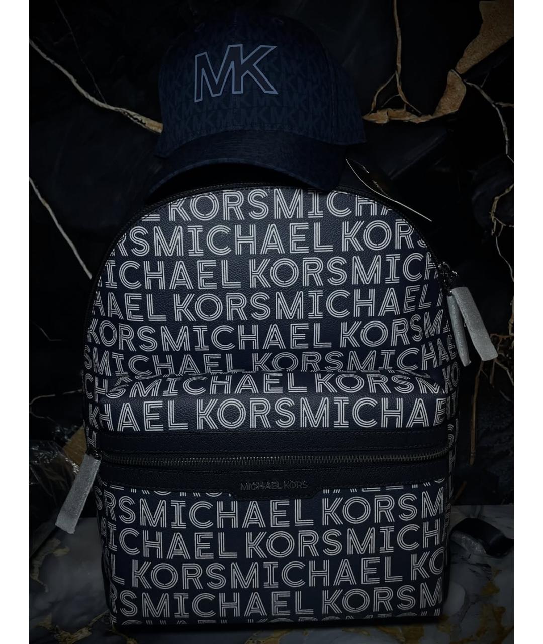 MICHAEL KORS Темно-синий рюкзак, фото 4