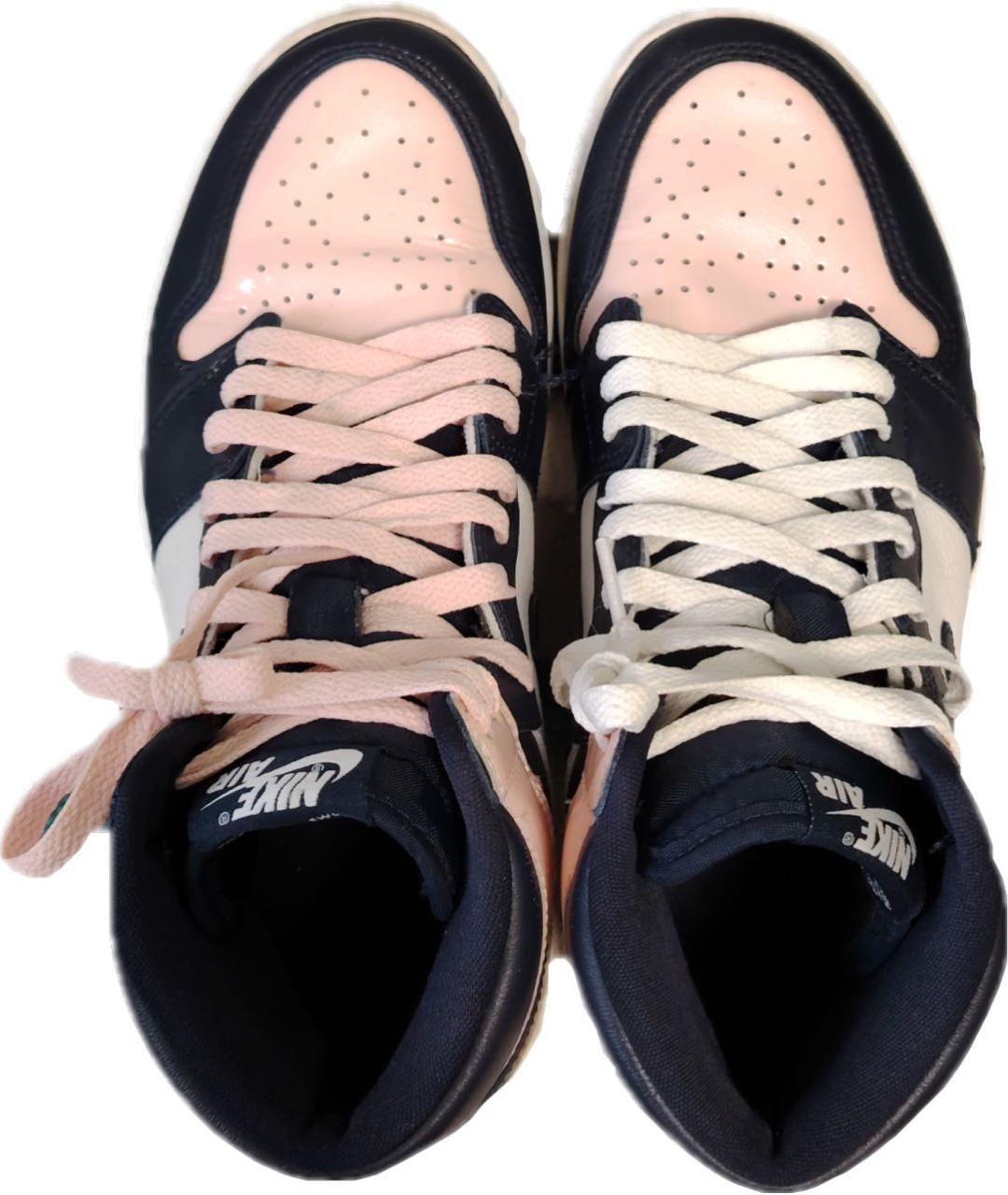 JORDAN Розовые кожаные кеды, фото 3