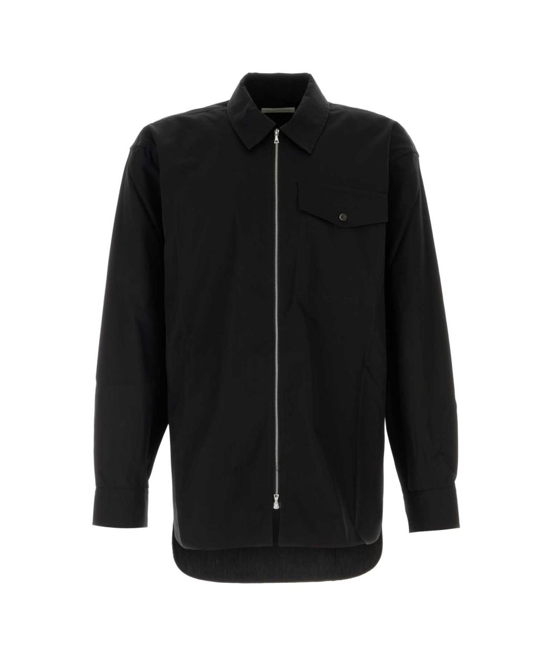 DRIES VAN NOTEN Черная хлопковая кэжуал рубашка, фото 1