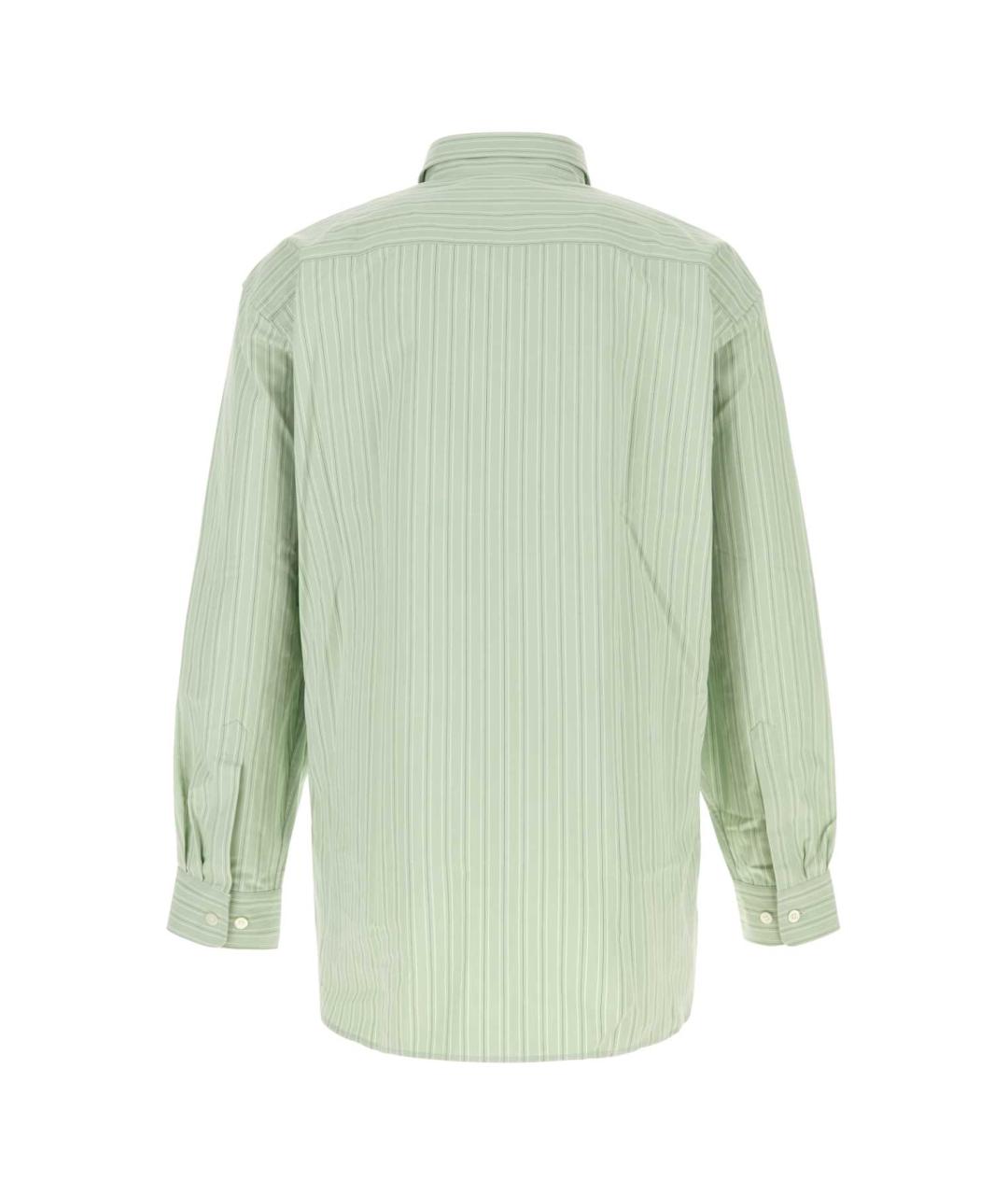 DRIES VAN NOTEN Зеленая хлопковая кэжуал рубашка, фото 2