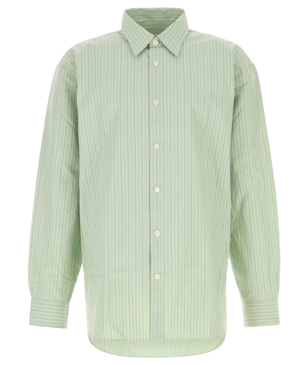 DRIES VAN NOTEN Зеленая хлопковая кэжуал рубашка, фото 1