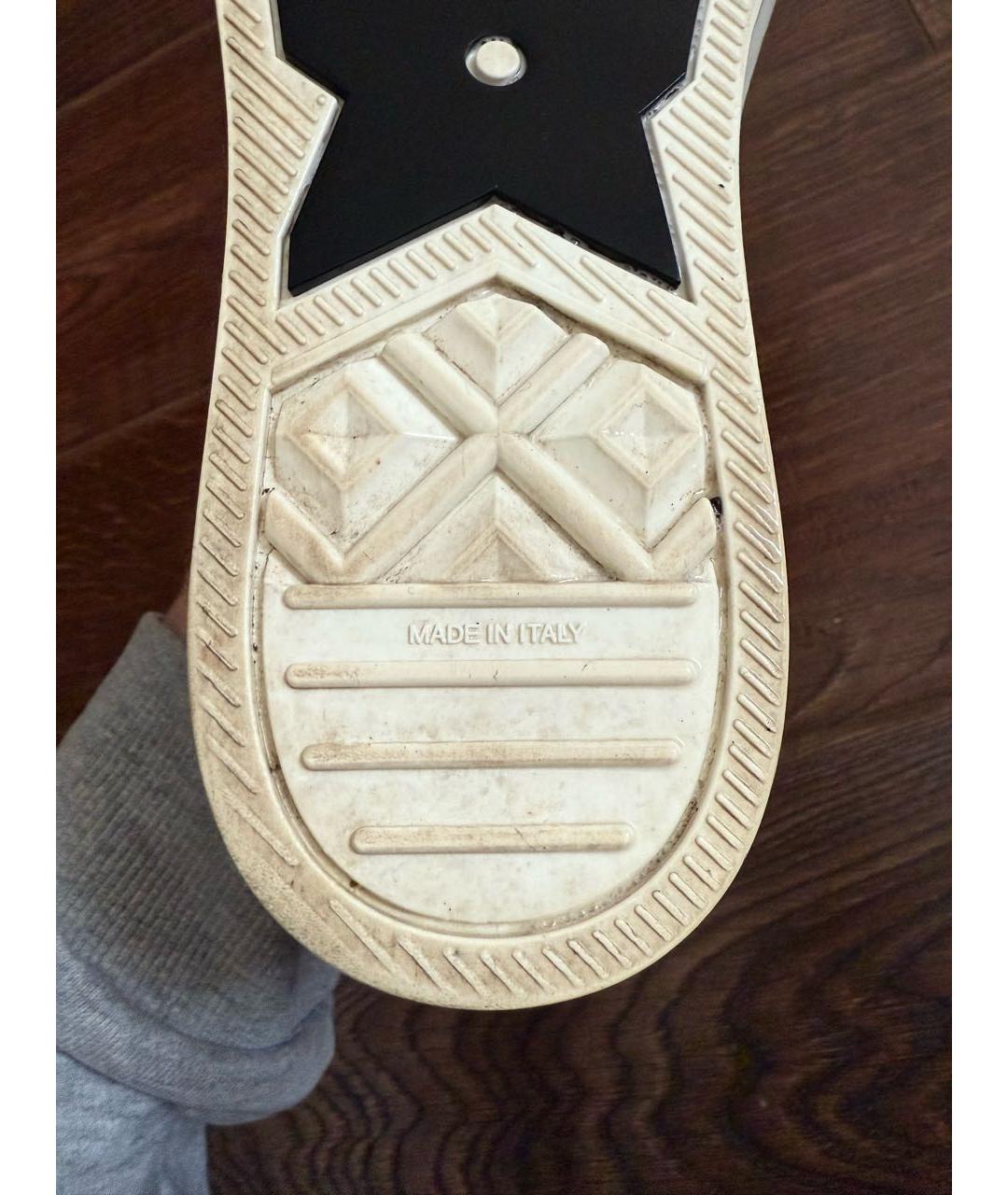 CHRISTIAN DIOR Черные текстильные кеды, фото 6