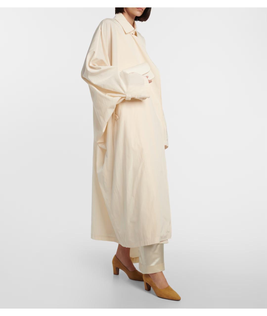 THE ROW Бежевые замшевые туфли, фото 5