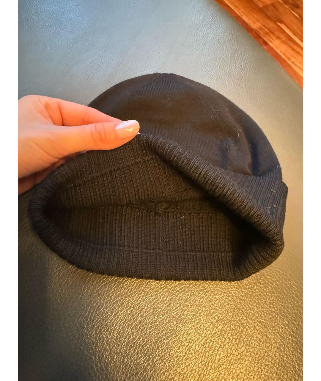 GIVENCHY Черная шерстяная шапка, фото 4