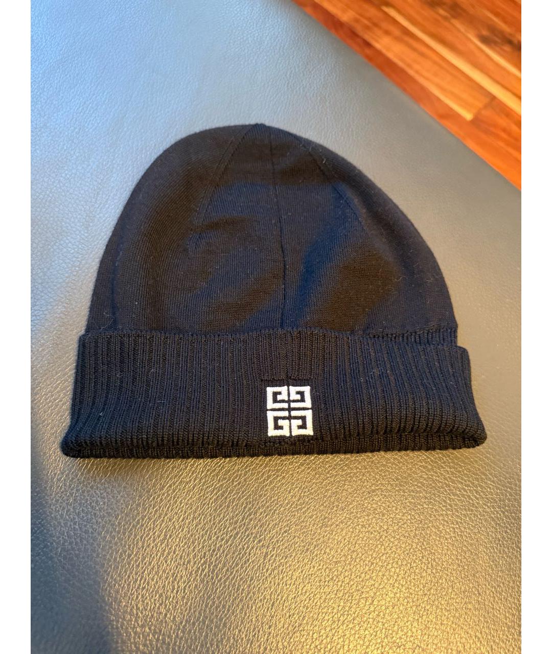 GIVENCHY Черная шерстяная шапка, фото 6