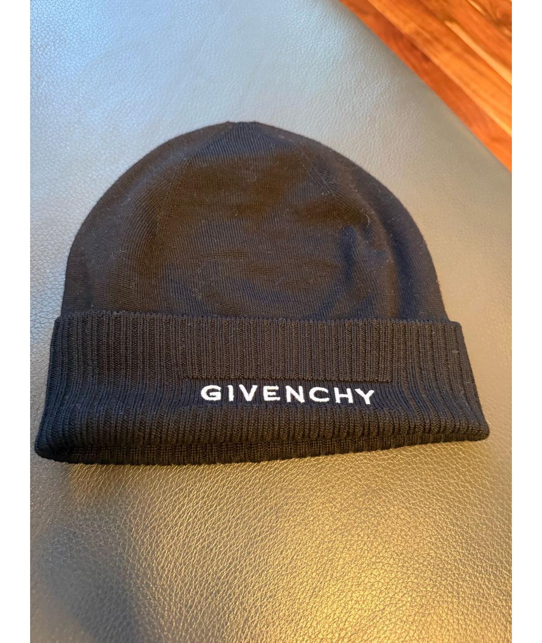 GIVENCHY Черная шерстяная шапка, фото 5