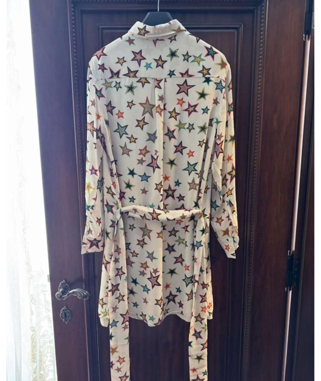 SAINT LAURENT Мульти вискозное повседневное платье, фото 2