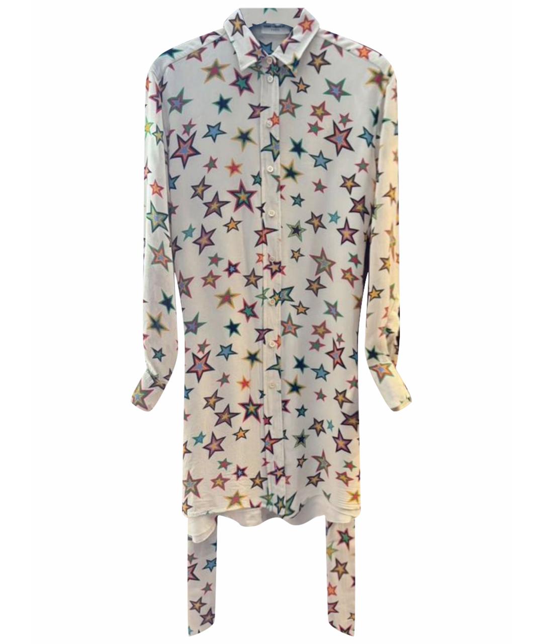 SAINT LAURENT Мульти вискозное повседневное платье, фото 1