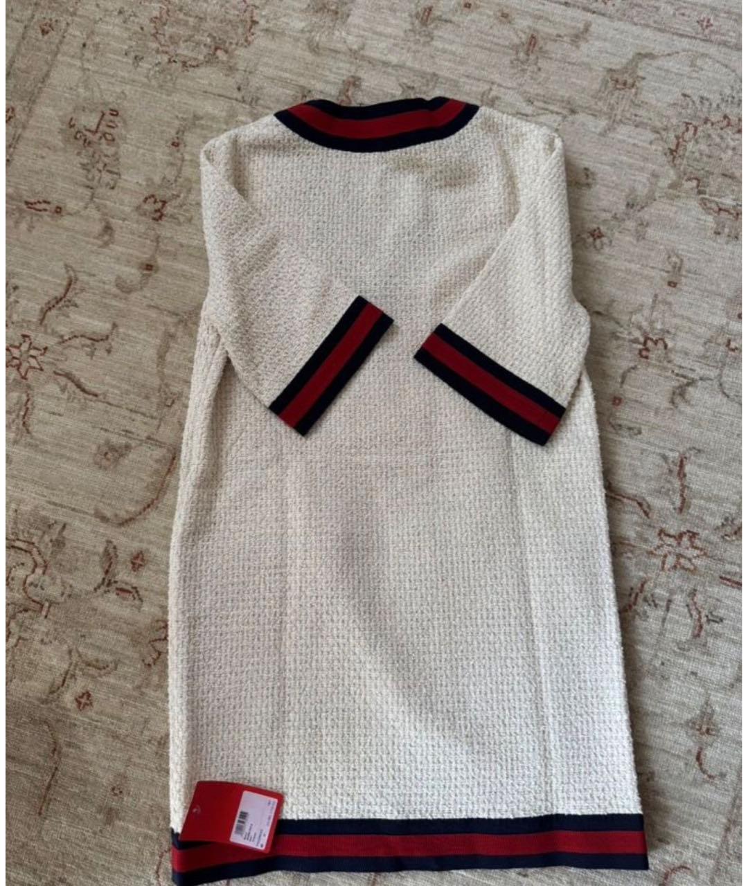 GUCCI Бежевая хлопковая жилетка, фото 2