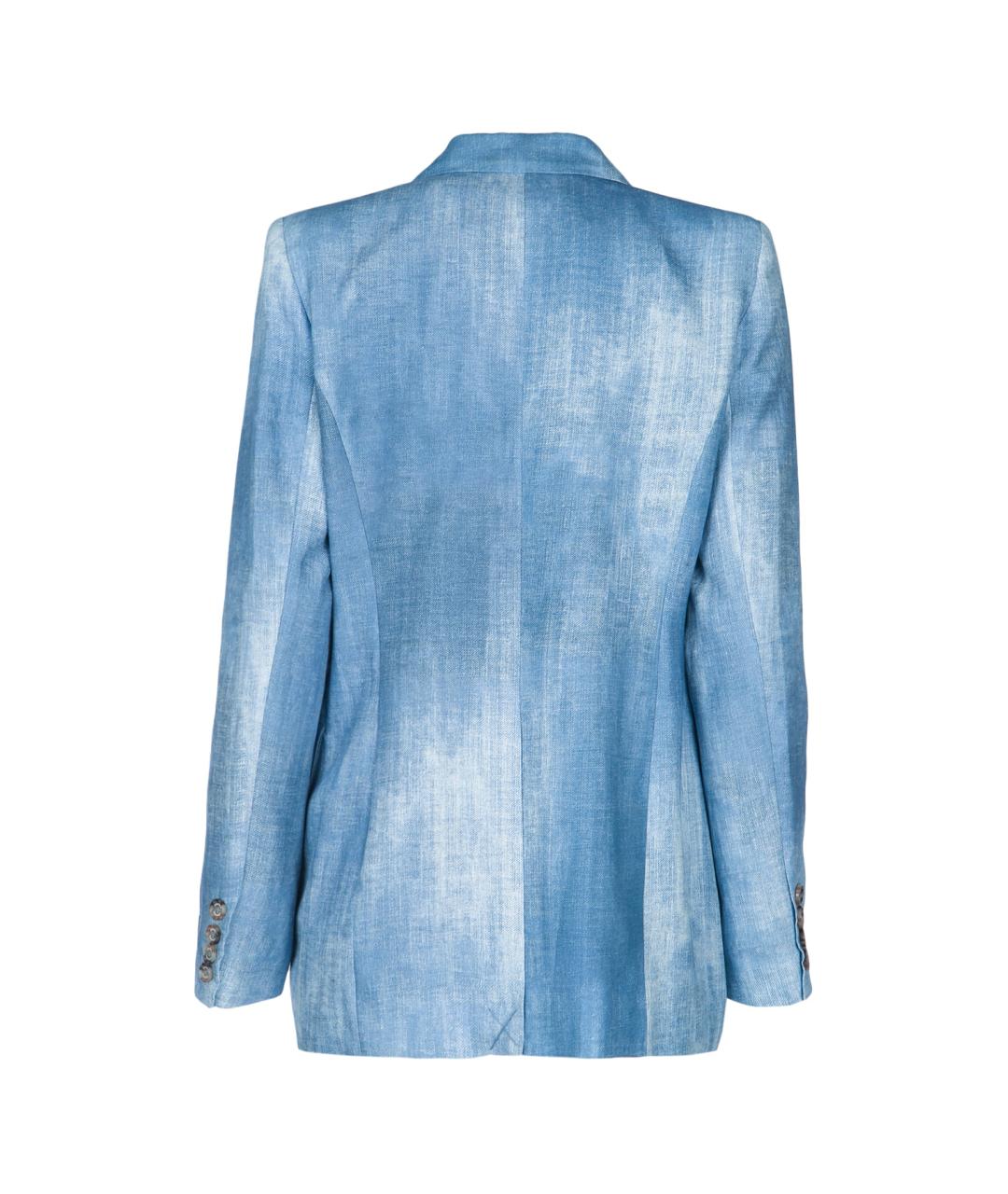 ERMANNO FIRENZE Голубой жакет/пиджак, фото 2