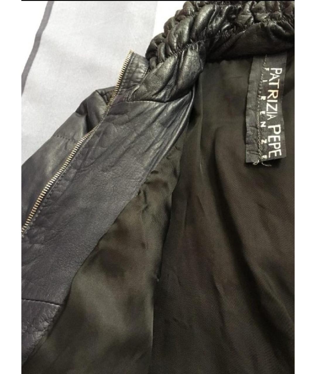 PATRIZIA PEPE Кожаная куртка, фото 4