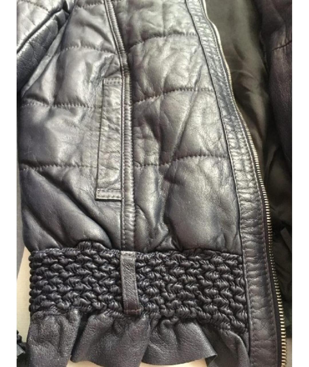 PATRIZIA PEPE Кожаная куртка, фото 8