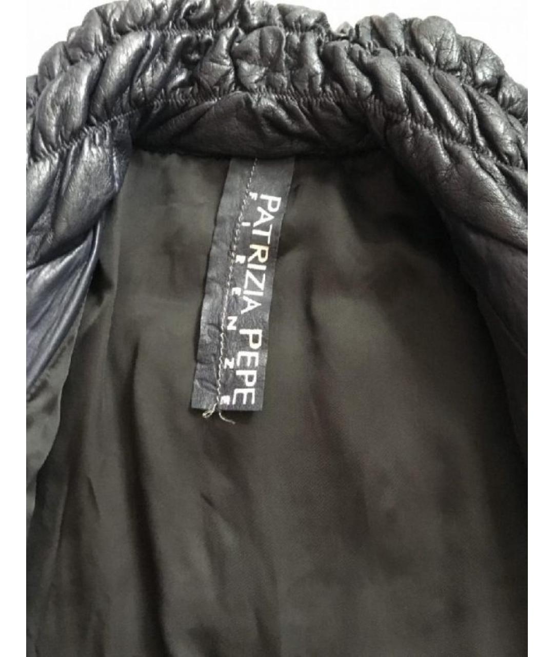 PATRIZIA PEPE Кожаная куртка, фото 6