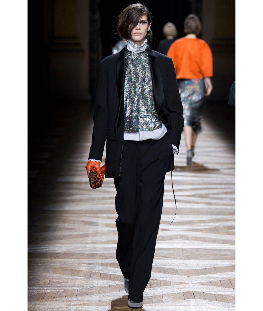 DRIES VAN NOTEN Мульти шелковый жилет, фото 2