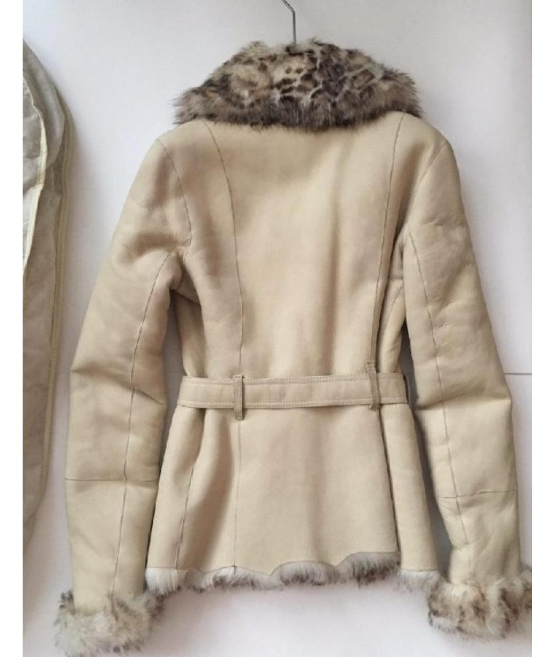 PATRIZIA PEPE Кожаная дубленка, фото 3