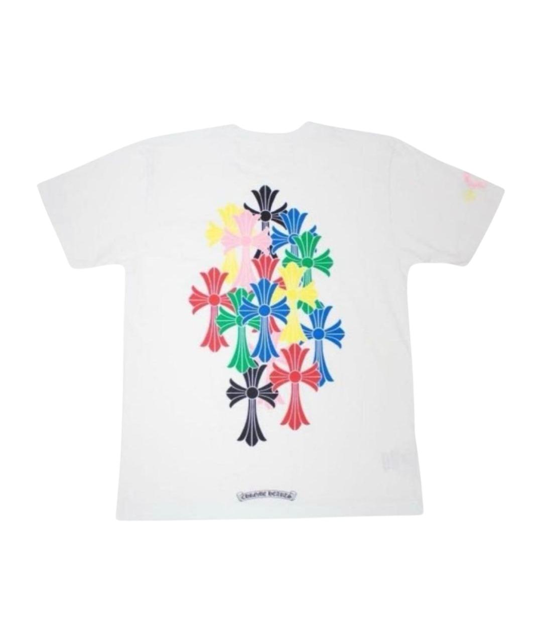 CHROME HEARTS Белая хлопковая футболка, фото 1