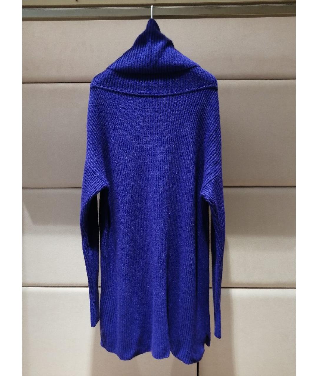 BLUGIRL Фиолетовый шерстяной джемпер / свитер, фото 2