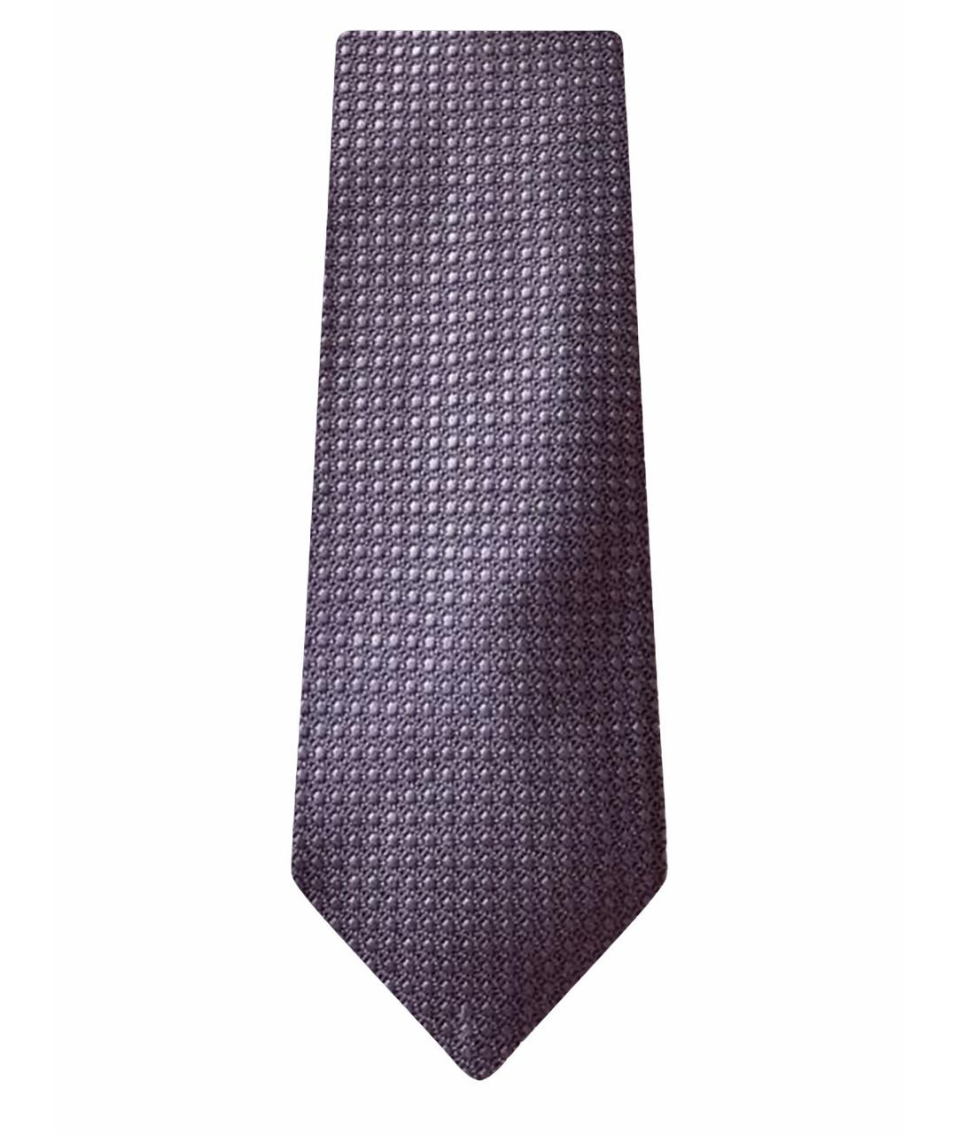 TOM FORD Фиолетовый шелковый галстук, фото 1