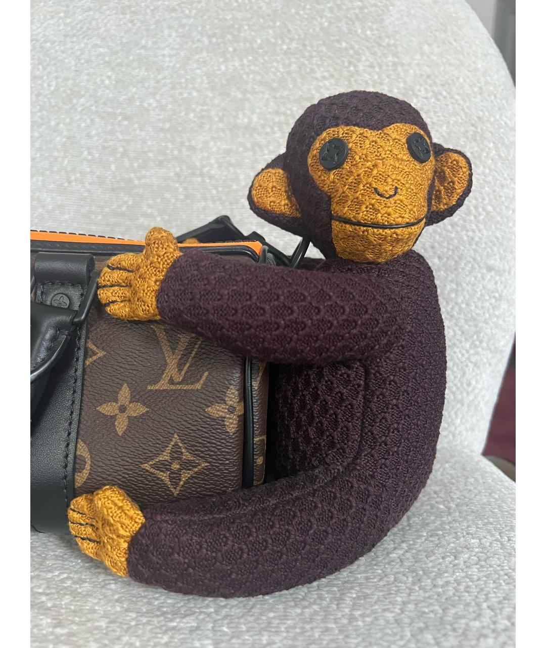 LOUIS VUITTON Коричневая сумка через плечо, фото 3