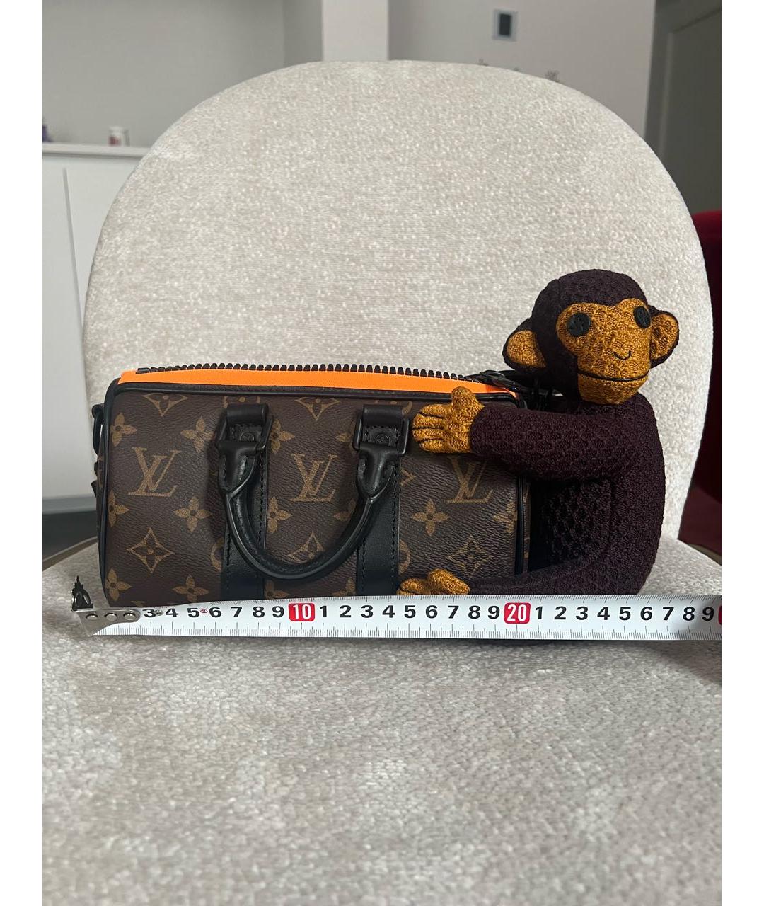 LOUIS VUITTON Коричневая сумка через плечо, фото 7