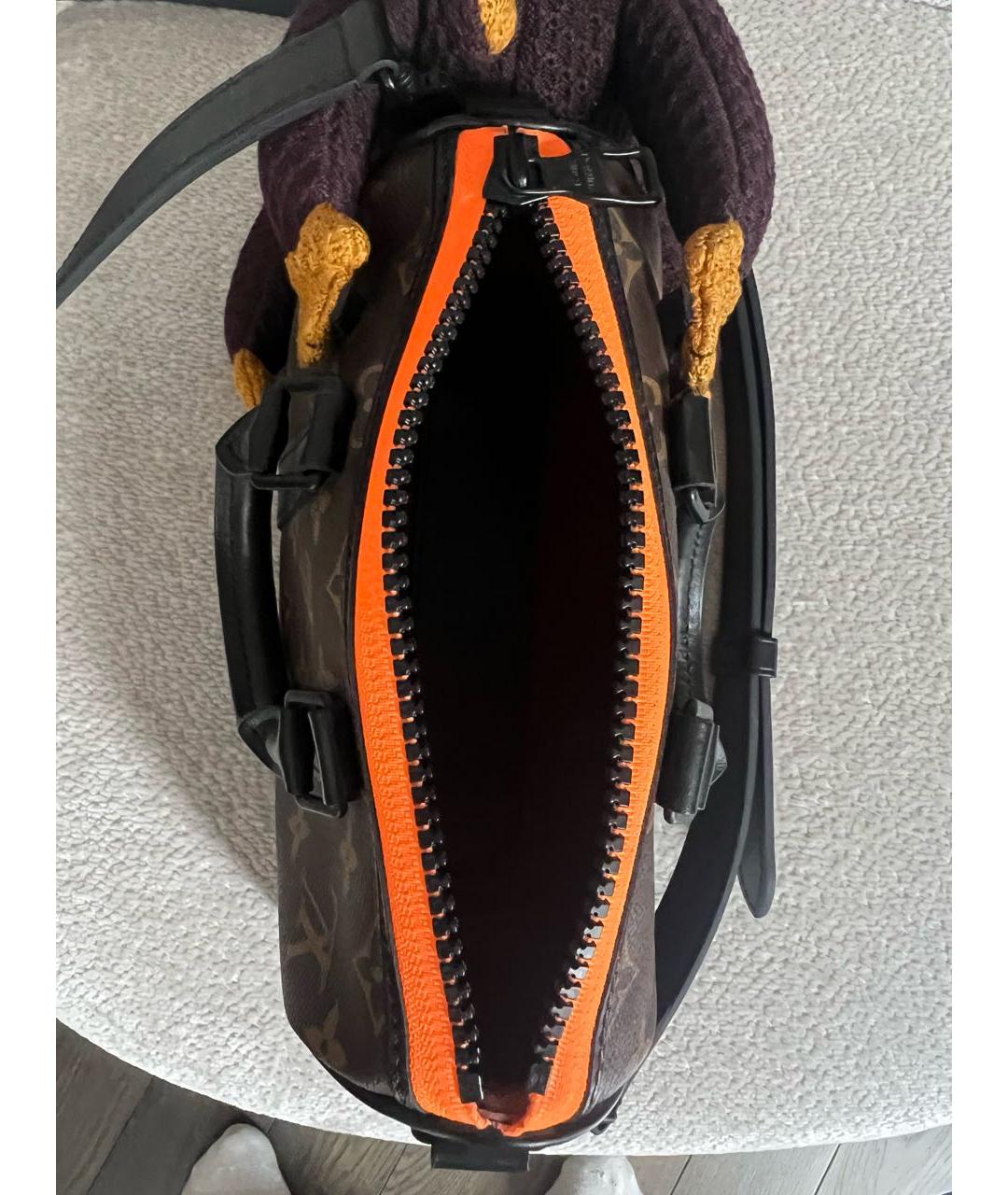 LOUIS VUITTON Коричневая сумка через плечо, фото 6