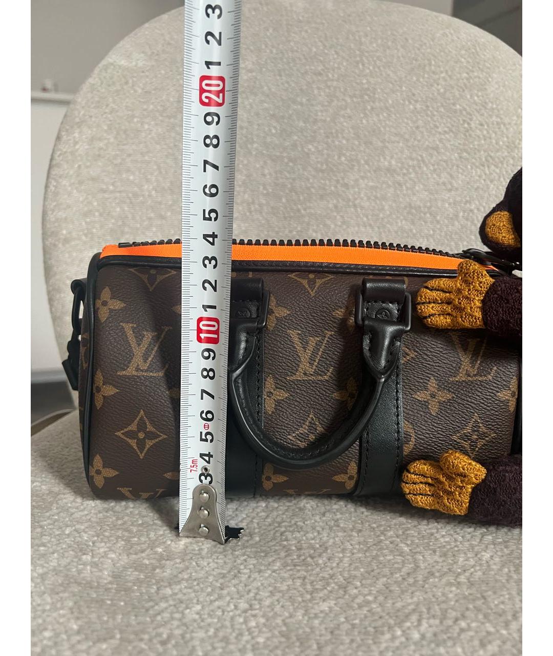 LOUIS VUITTON Коричневая сумка через плечо, фото 8