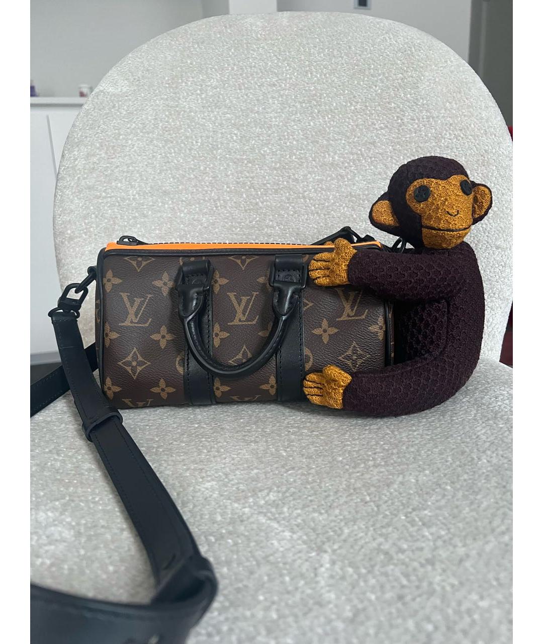 LOUIS VUITTON Коричневая сумка через плечо, фото 9